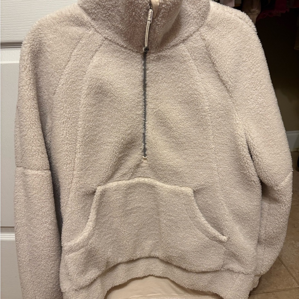Lululemon Cream Sherpa Jacket